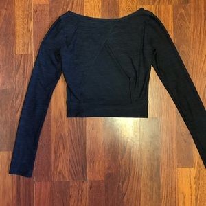 Aritzia open back long sleeve